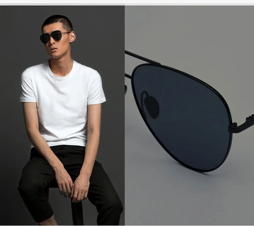 Original Xiaomi TS Brand Polarized Stainless Sun Lenses Glasses 100% UV Isolation Colorful Xiaomi Mijia Sunglasses Women Man (18)
