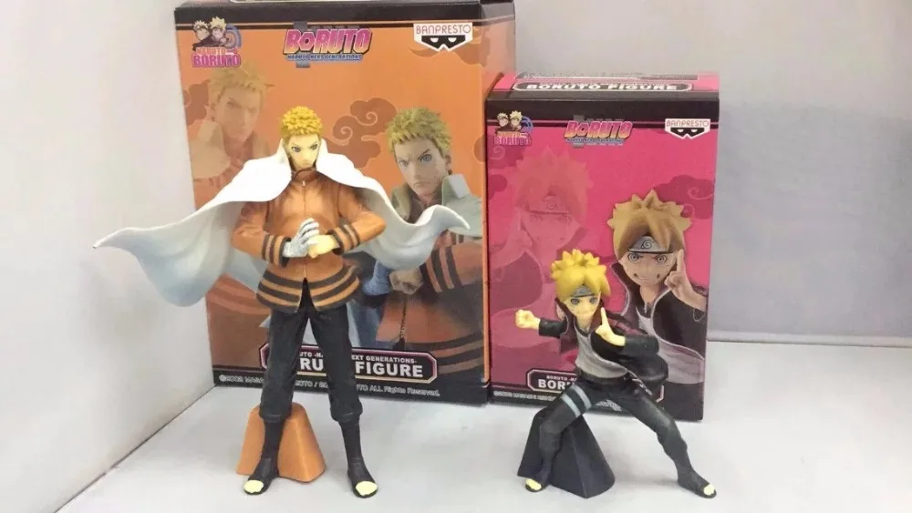 2 шт./компл. Наруто Узумаки Boruto ПВХ Рисунок Коллекционная модель игрушки