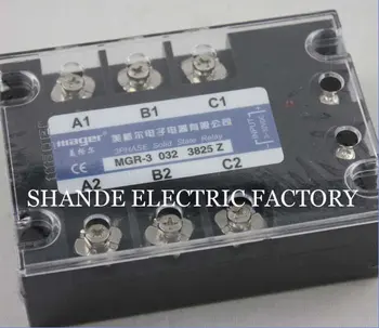 

25A Three Phase AC solid state relay Load Voltage 380VAC, control vollage 3-32VDC ,free shipping