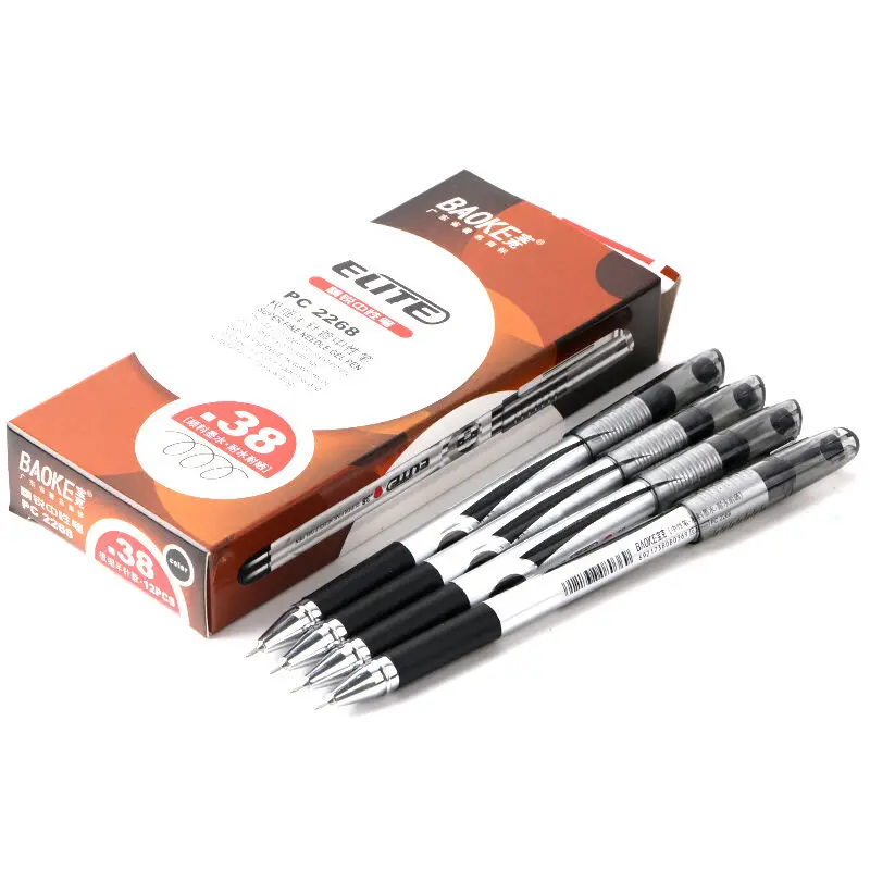 

BAOKE PC2268 fine semi-needle pen 0.38mm neutral water pen student office writing pen