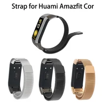 Магнитный металлический ремешок из нержавеющей стали для Huami Amazfit Cor Замена удобный браслет ремешок для Huami Amazfit Cor Band