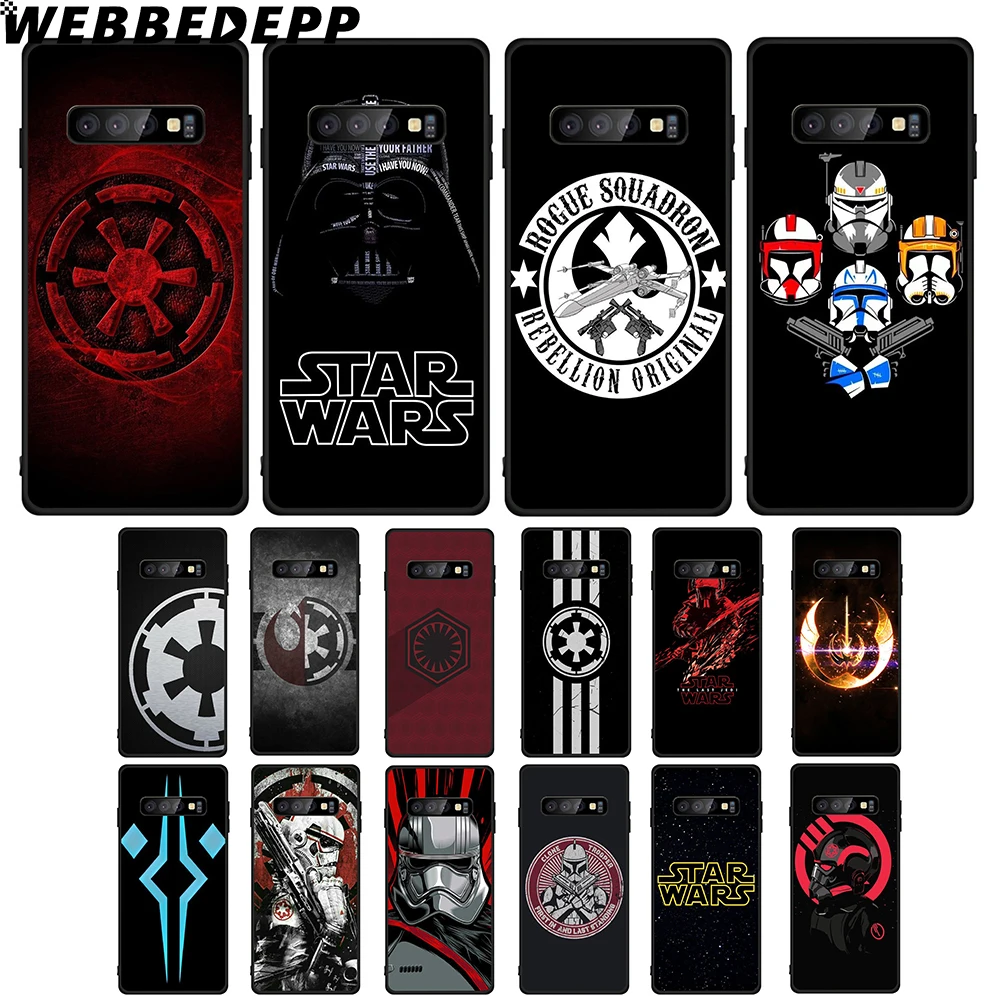 

WEBBEDEPP Star Wars Logo Soft TPU Case for Samsung Galaxy Note8 9 A10 A20 A40 A50 A60 A70 M10 M20 M30