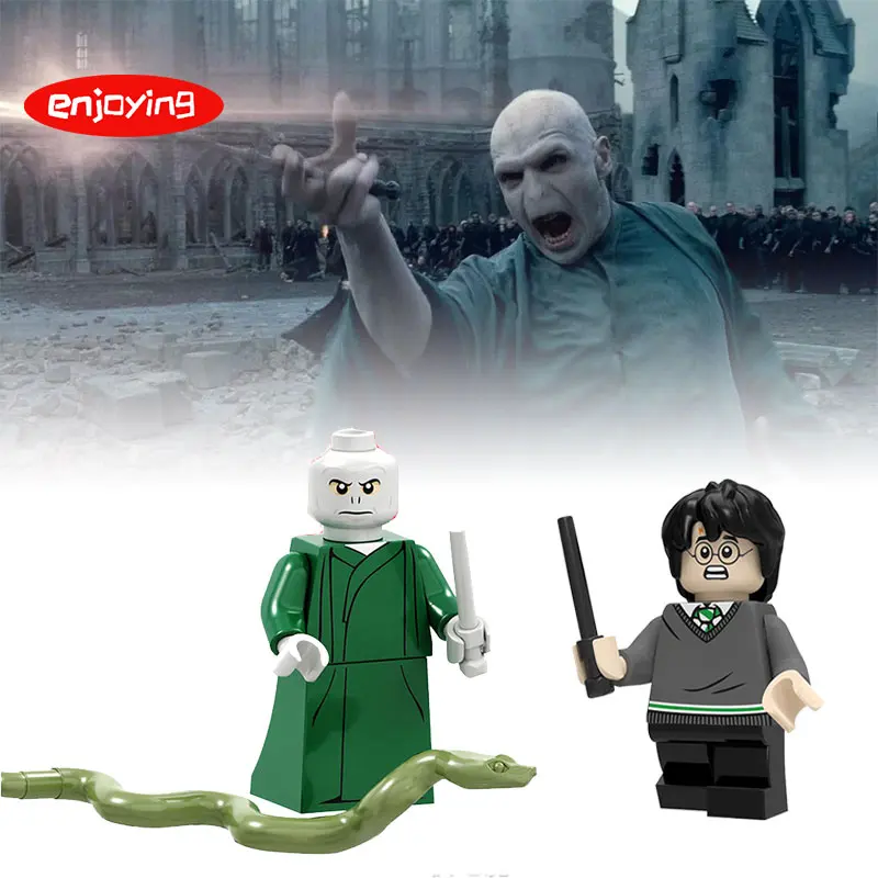 

Voldemort Building Blocks Harri Potter Compatible LegoING Small Figures Toys for Children Toy Superhero Bricks Model LegoINGly
