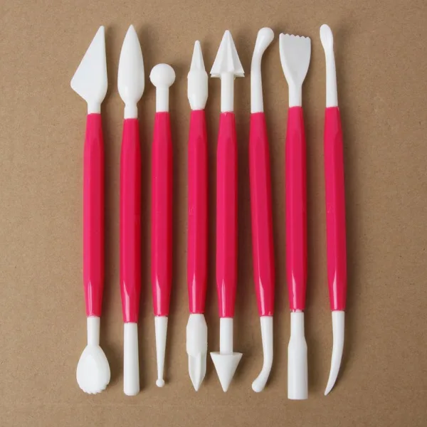Top Fashion16 Patterns Food Grade Plastic Moulds Fondant