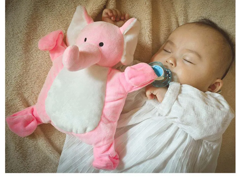 Детские игрушки 0-12 месяцев успокаивающее полотенце мягкие плюшевые успокаивающие спящие животные одеяльце-полотенце Обучающие переносные детские погремушки коляски игрушки