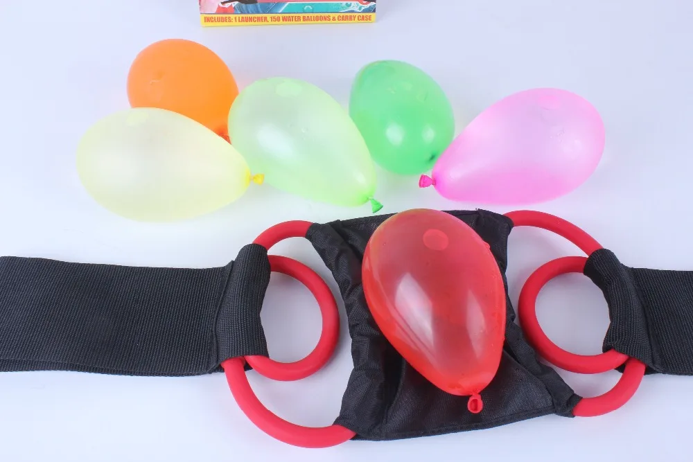 500pcs balloon GIANT 1 PERSON SLING SHOT water balloon ball launcher shooter thrower balloons or