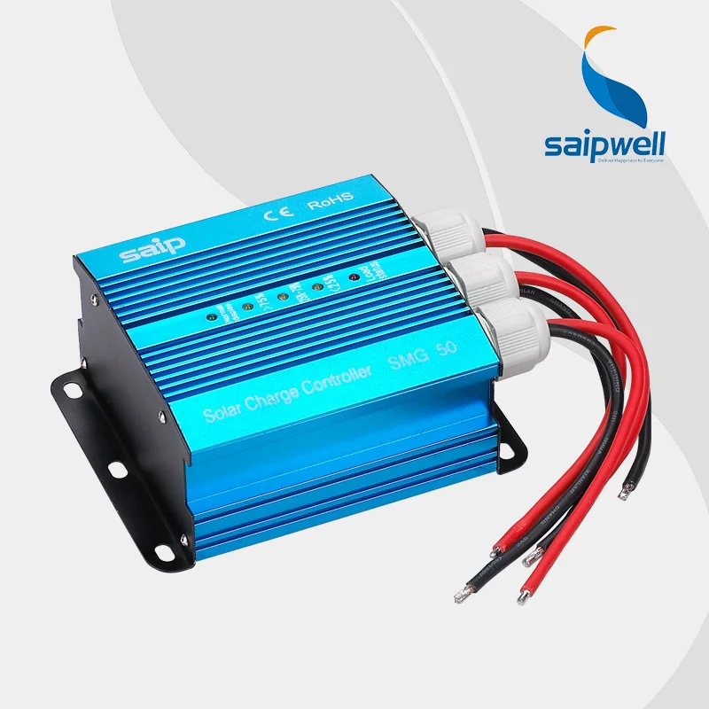 

Hot Sale CE, Rohs Certification 50A Solar Charge Controller With PWM-regulation Function SMG50