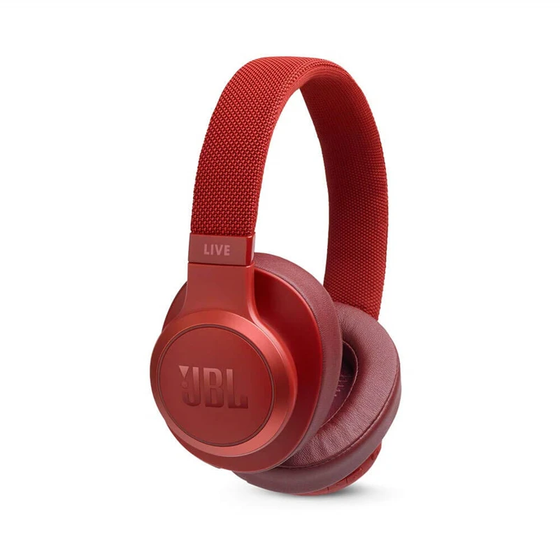 JBL Live 500BT беспроводные Bluetooth наушники, оригинальные наушники с глубоким басом, игровая гарнитура, наушники Ecouteur - Цвет: Red