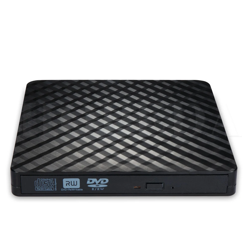 50 шт. Новый универсальный высокоскоростной ультратонкий внешний DVD привод USB 3 0