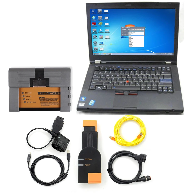 

ICOM A2 for BMW with v2019.03 icom a2 hdd software installed on T420 Laptop Multi-Languages ICOM A2+B+C For BMW Diagnostic tool