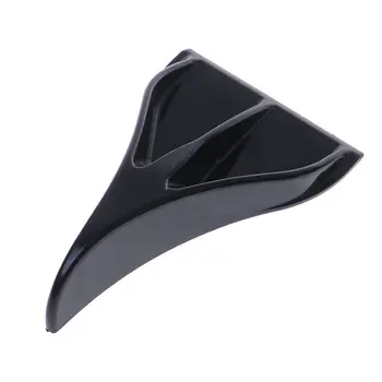 

1Pcs Carbon Fiber Shark Fin Kit Diffuser Spoiler Roof Wing Windshield Vortex Generator for Windscreen RoofSpoiler Bumper
