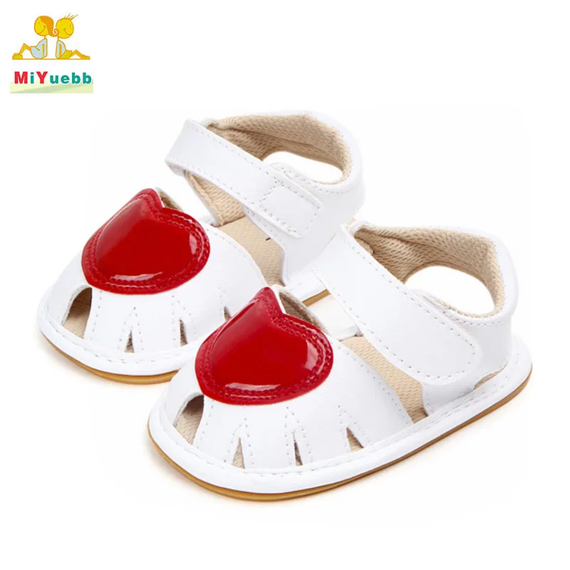 white hard bottom baby shoes