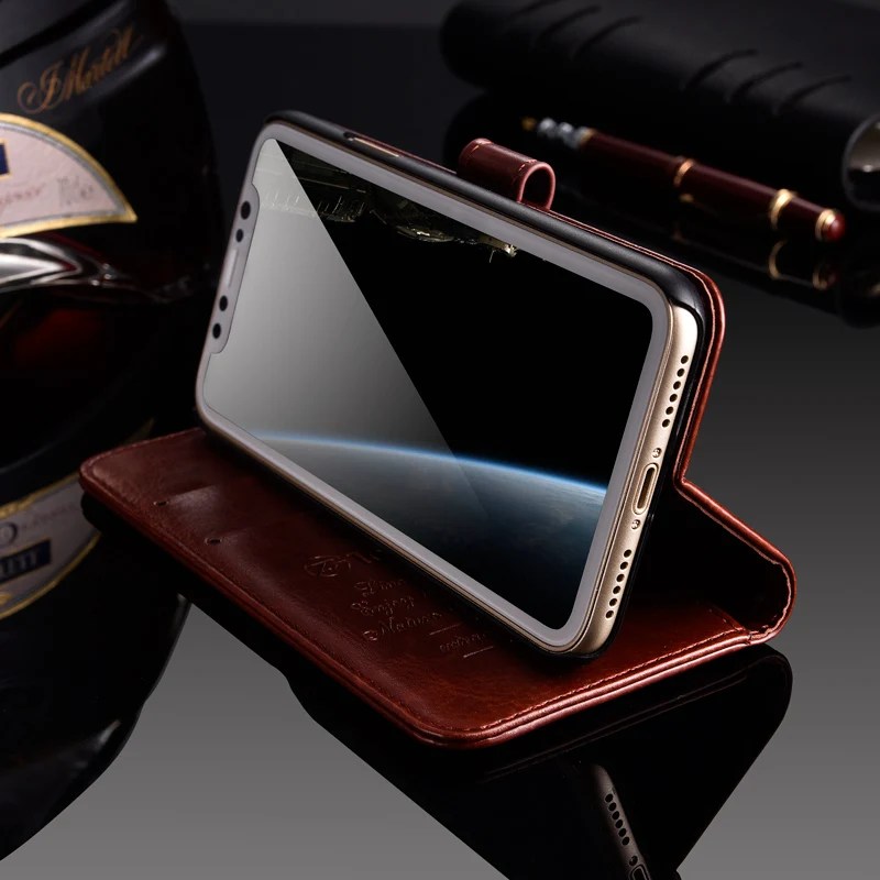 Чехол TOMKAS для iPhone X Xs чехол бумажник с откидной крышкой из искусственной кожи 10