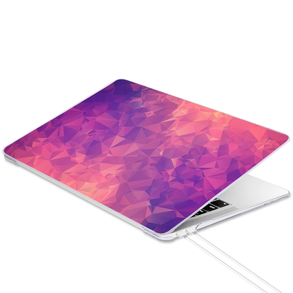 Чехол для ноутбука MacBook Air Pro retina 11 12 13 15 A1932 Pro 13 15 16 дюймов Сенсорная панель A2141 A2159 пластиковый жесткий чехол