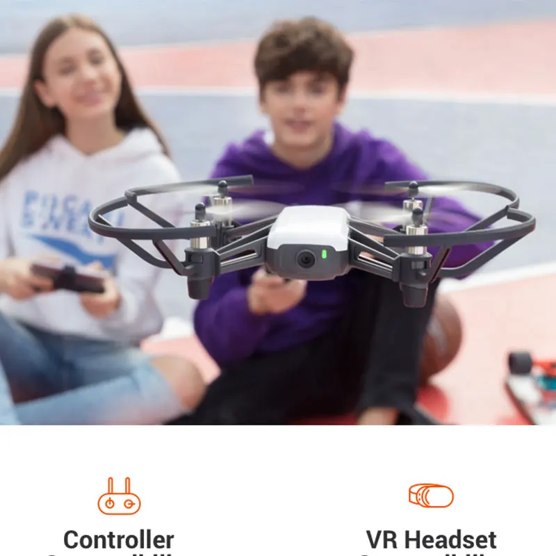 

New arrival Tello drone DJI Perform flying stunts, shoot quick videos with EZ Shots and learn about drones with coding education