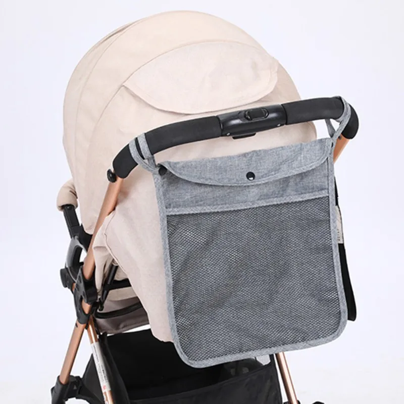 Сумка-Органайзер для детской коляски, многофункциональная сумка для мам, Большая вместительная сумка для подгузников, сумки для бутылочек, водонепроницаемая сумка для хранения, сетчатая посылка - Цвет: H