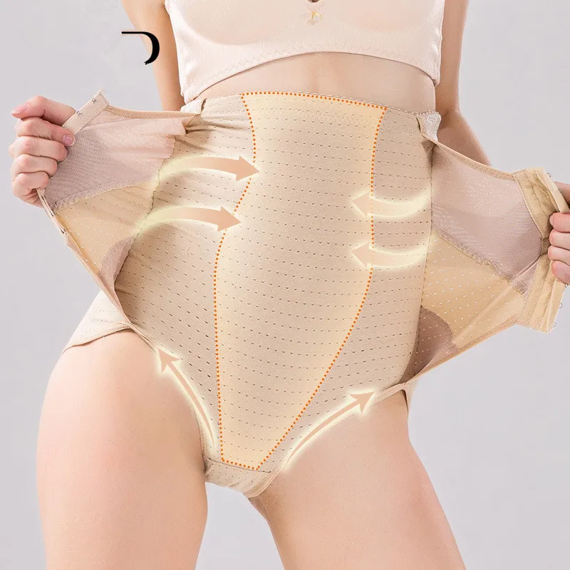 

Plus size L- 3XL Women High Waist Shaper Control Panties Smooth Slimming Waist butt lift Shapers Compression Belly Underwear