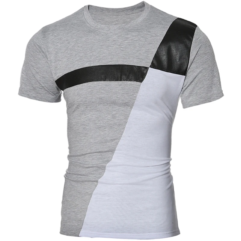 Camiseta Homme 2018 manga corta costura cuello redondo
