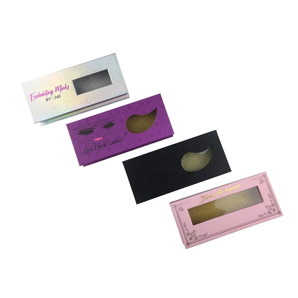 

Free Shipping OEM/ODM Eyelashes Packaging Box Premium Custom Logo Brand Name Printed Cardboard Design Eyelashes Packing Box