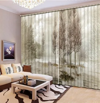 

3D Printing Curtains Room Decorations Blackout Cortians Beautiful Full Light Shading Bedroom 3d Curtains