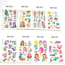 30Pcs Tattoo For Kids Birthday Gift Cute Cartoon Fake Taty Children Body Art Waterproof Temporary Tattoo Sticker