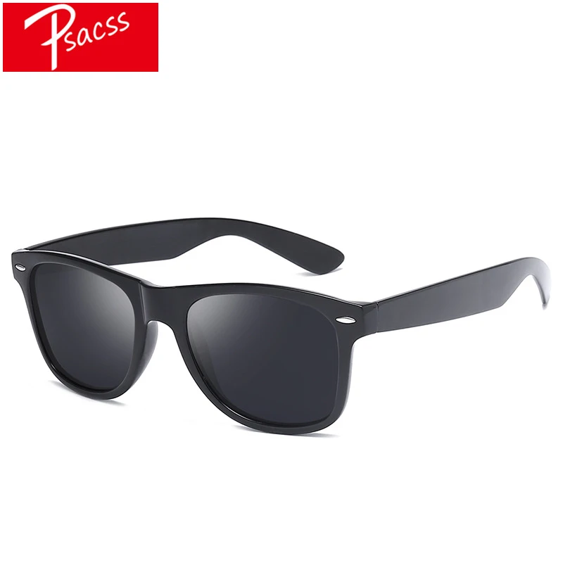 

Psacss Polarized Vintage Sunglasses Men Retro Rivet High Quality Men's Sun Glasses Luxury Driving Eyewear lentes de sol hombre