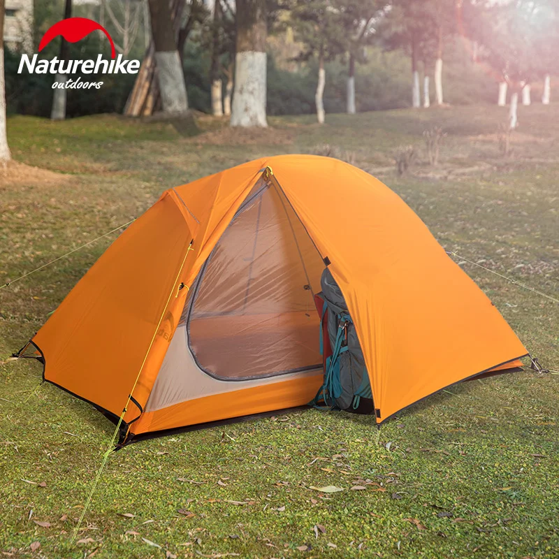 Палатка Naturehike PU4000 туристическая Ультралегкая на 1 человек для пешего туризма