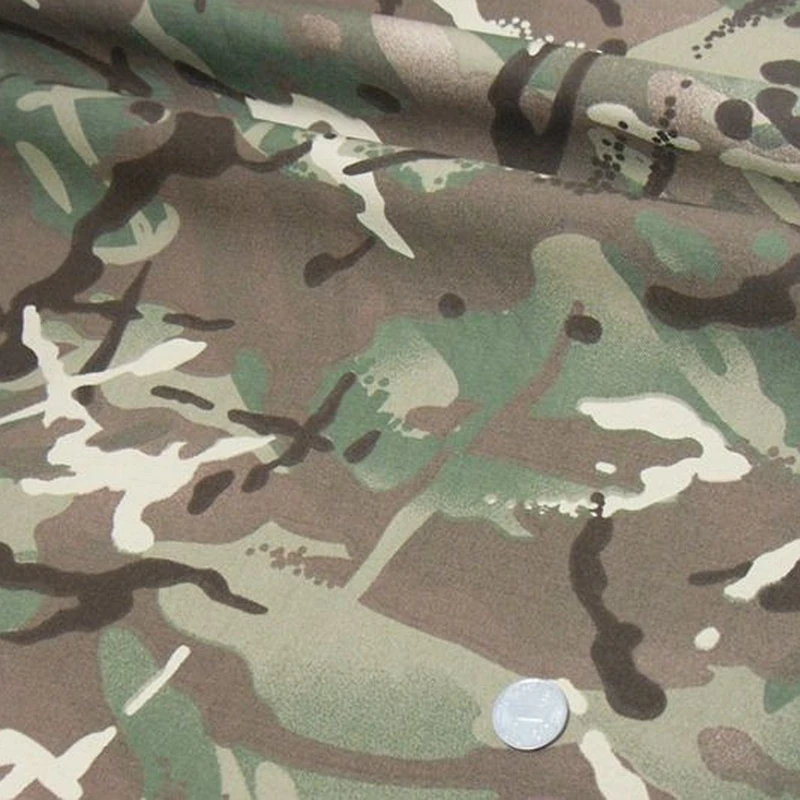 1 5 м ширина Военная Зеленая камуфляжная ткань полиэстер хлопок Тонкая DIY весенне