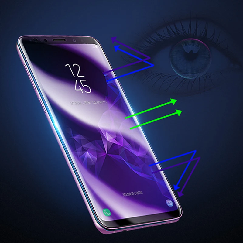 

3D Full Anti-blue Light Hydrogel Film For Huawei Honor 9i Note 8 8C Magic 2 7A 7C Pro Screen Protector Nano TPU Film