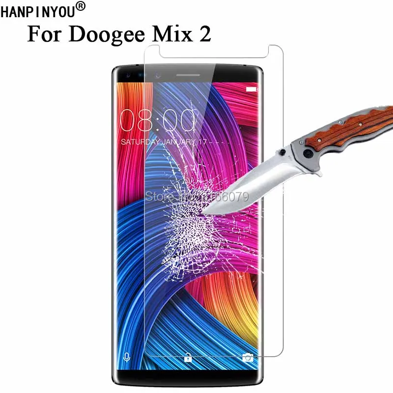 1 шт./2 шт. 9H 2.5D закаленное стекло защита экрана Для Doogee Mix 2 Mix2 5 99 &quot защитная пленка