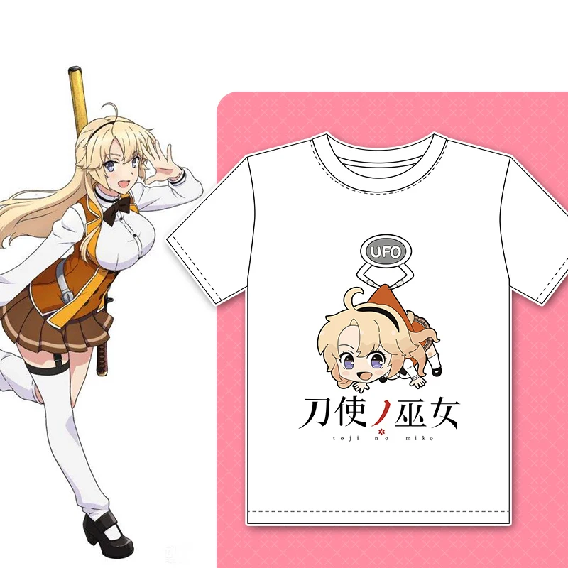 

Toji no Miko Kohagura Eren Japan anime Lovers T-shirt coat Pure cotton waifu