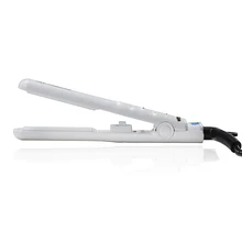 Качественное дорожное мини выпрямление волос утюжок для волос керамический утюжок плоское выпрямление волос локон+ алмазный кристалл HT060D