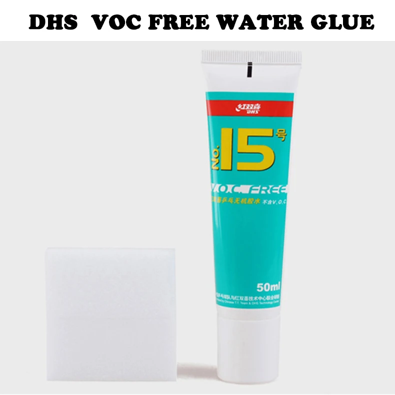 Ittf approved DHS VOC FREE Water solubility Bond / Water Glue 50 ml