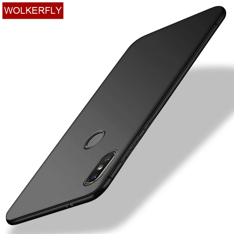 Для Xiaomi Mi Mix 2S чехол 360 Защита мягкий силиконовый ультра тонкий матовый для MiX2S