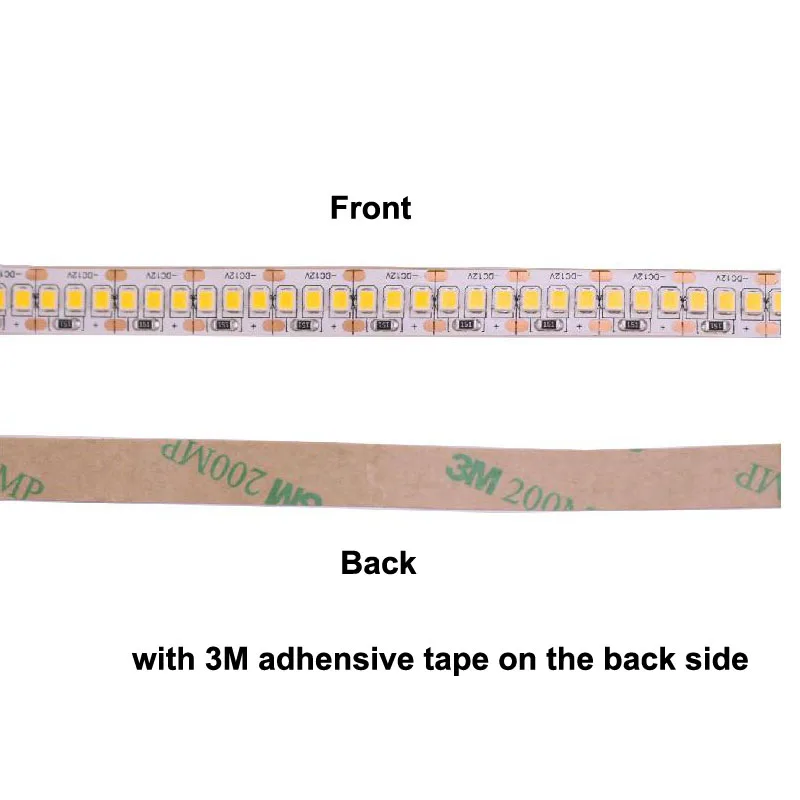 Регулируемая светодиодная лента 2835 240л/м 5 м комплект с 30A светодиодный диммер переключатель включения/выключения кнопка управления не водонепроницаемый IP20 лента 12.5A адаптер
