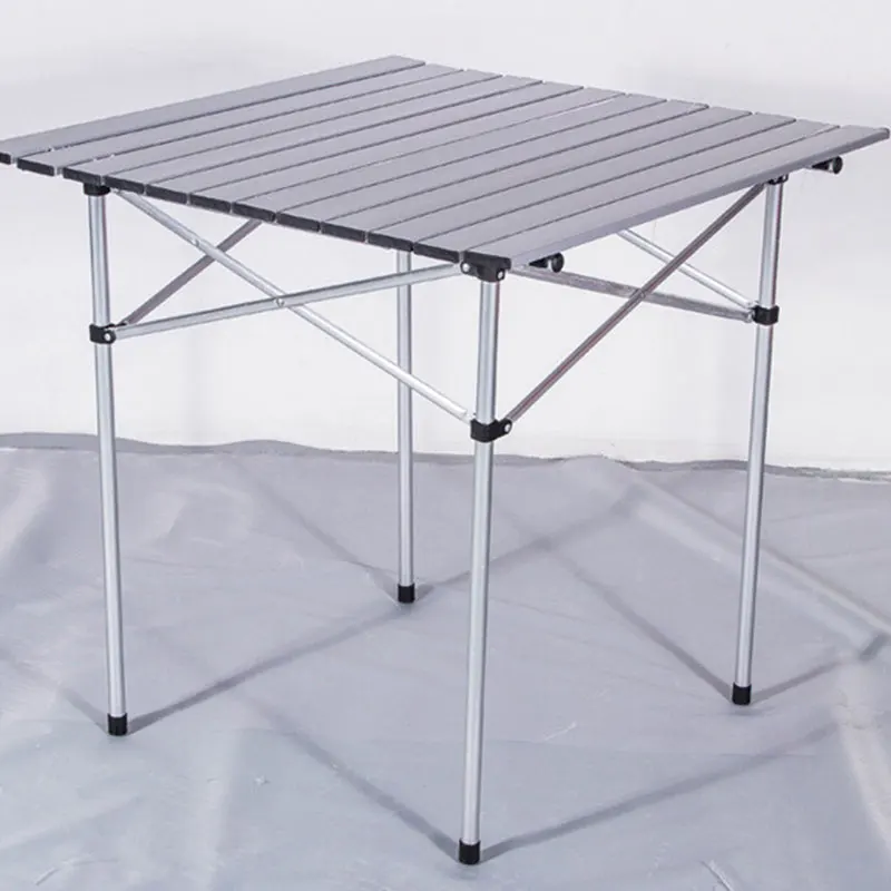 Открытый стол для кемпинга алюминиевый складной стол для барбекю для 4-6 человек регулируемые столы Портативный Легкий Простой непромокаемый стол