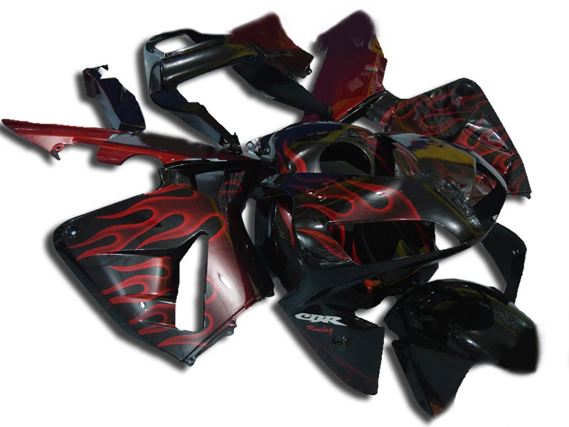 

Custom Fairing kit for HONDA CBR600RR F5 03 04 CBR 600RR 2003 2004 cbr600rr ABS red flames black Fairings set