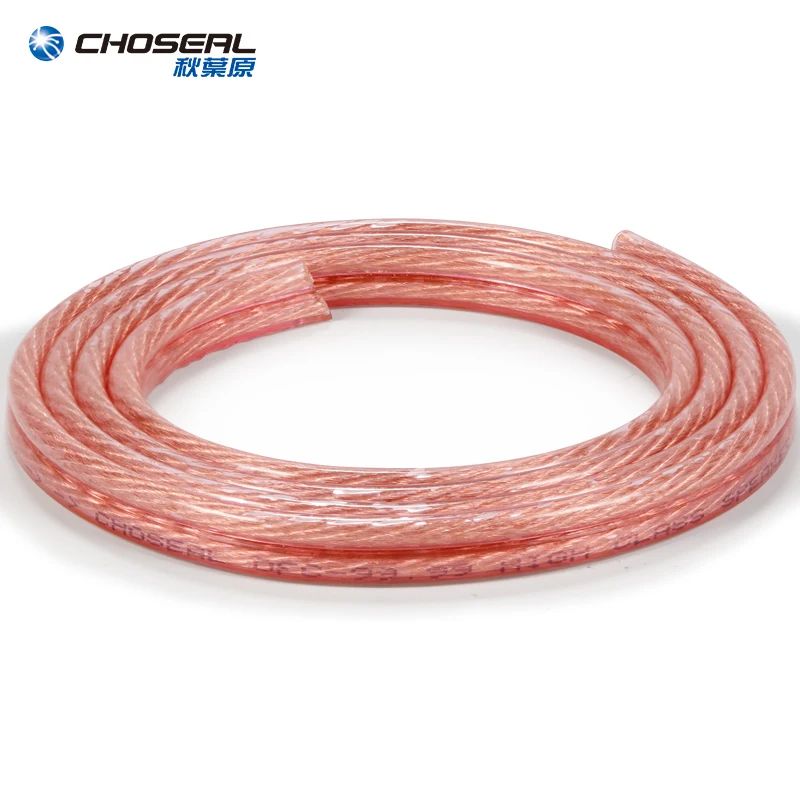 

CHOSEAL Professional OFC Copper Audio Speaker Engineering Cable Line for Audio Stereo Amplifier Surround Sound Car Speaker