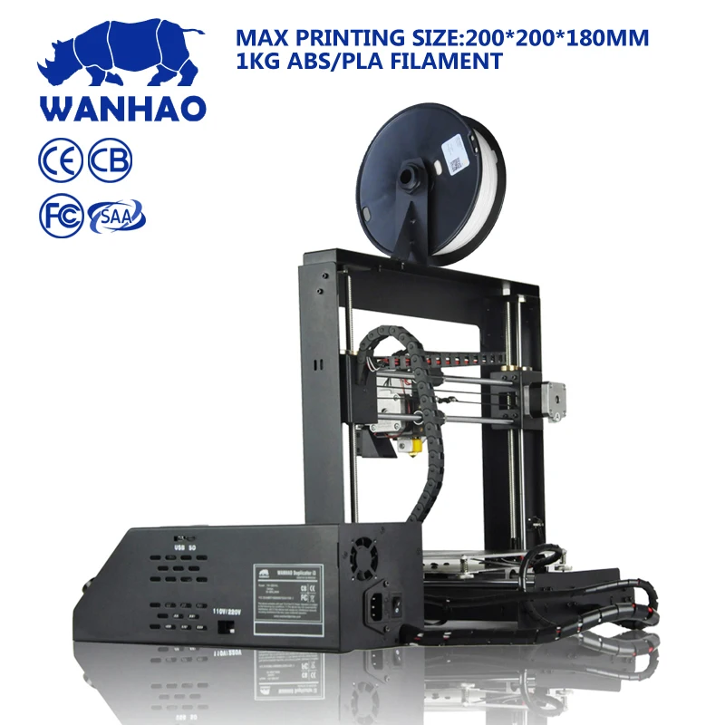 Комплект для 3D принтера Wanhao недорогой высококачественный Дубликатор I3 V2.1 (Prusa i3)