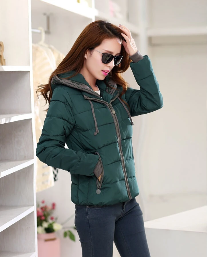Женский пуховик G1558 зимний теплый с капюшоном|super warm coats|warm coatfashion women coat |