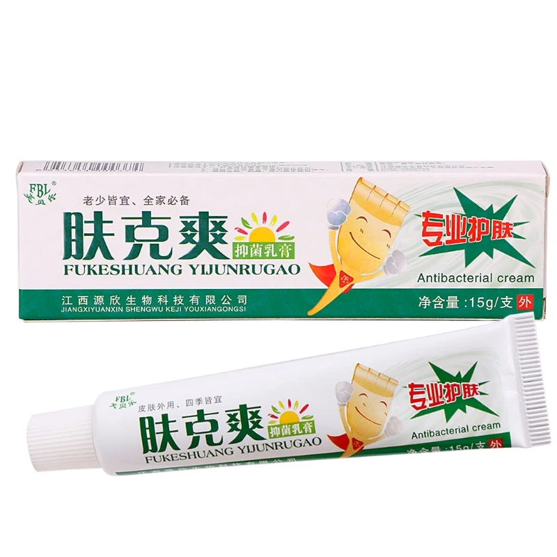 

15g Natural Mint Psoriasis Eczema Ointment Cream Skin Disease Eczema Treatment High Quality Skin Cream For Skin Bacteriostasis