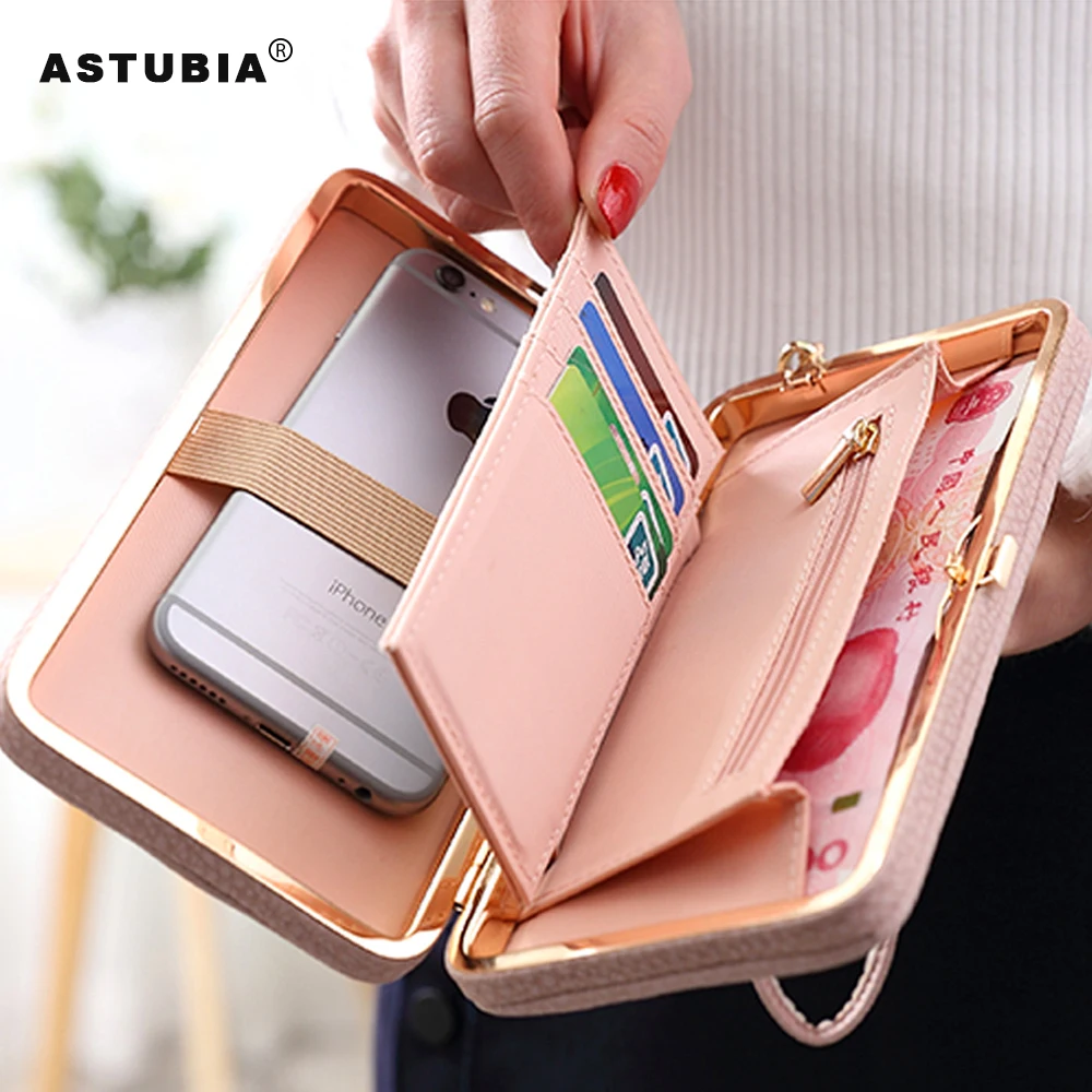 ASTUBIA Luxury Women Wallet Case For ZTE Nubia M2 Case Universal Phone Bag Case For ZTE