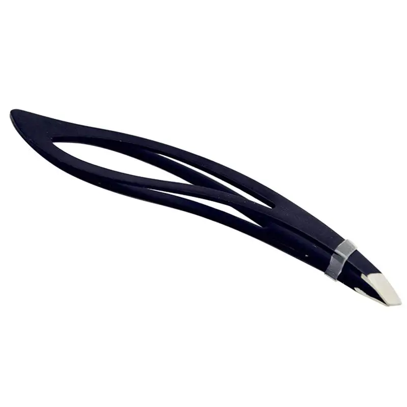 

RUIMIO 1 PC Stainless Steel Eyebrow Clip Eyebrow Tweezers Eyebrow Tool Slant Tip For Men and Women Eye Tool
