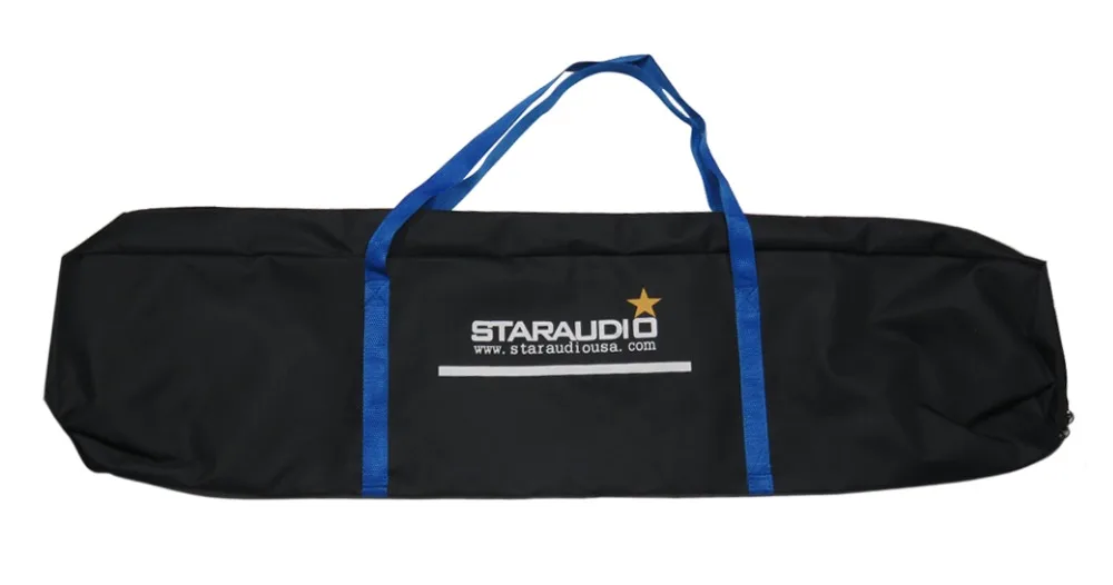 front of pa dj stage heavy speaker stands carry bag for 2pcs speaker stands