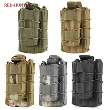 Двойной подсумок страйкбол пистолет Molle Mag мешок MC ACU грязи OD BK