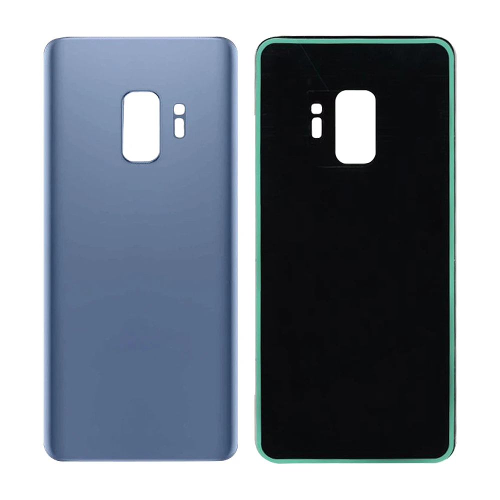 Задняя крышка батарейного отсека для samsung Galaxy S9 G960-серебристый/синий/золотой/черный/фиолетовый