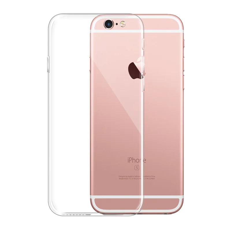 Ultra thin Clear Transparent TPU Silicone Case For iPhone XS MAX XR 6 7 6S 5 Plus Protect Rubber Phone Case For iPhone 8 7 Plus rhinoshield case Cases For iPhone