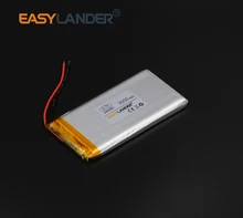 6.4x45x85mm 3000mAh Rechargeable li Polymer Li-ion Battery For Bluetooth Notebook Tablet PC Consumer electronics safety 644585