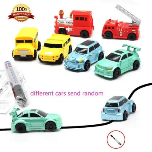 Волшебная ручка Индуктивная Автоцистерна конструирование грузовика игрушка следящая линия вы рисуете забавная игрушка в подарок для детей от 3 до 14 лет