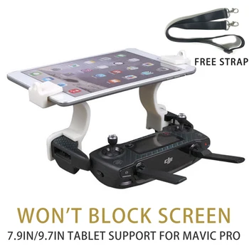 

MAVIC PRO Remote Controller 7.9in 9.7in Tablet Support Bracket Tablet Clamp with Dual Rings Including Strap 3D Printed